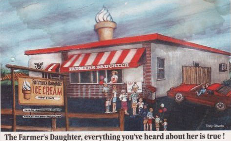 The Farmer's Daughters' Drive-Ins logo